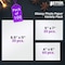 Better Office Products Glossy Photo Paper Variety Pack, 100 Total Sheets 60Ct 4 x 6in. 20Ct 5 x 7in., 100PK 32212 - alternate 2